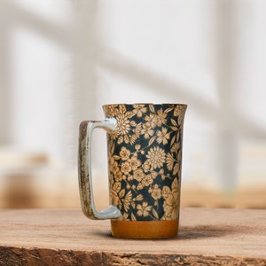 Mug japonais en céramique Bleu