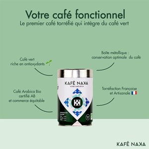 Café détox moulu Kafé Naka