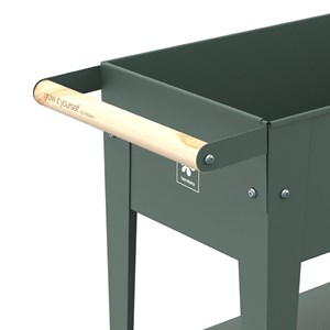 Potager surélevé à roulettes Vert