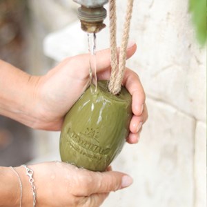 Savon de Marseille à suspendre