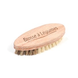 Brosse à légumes en bois