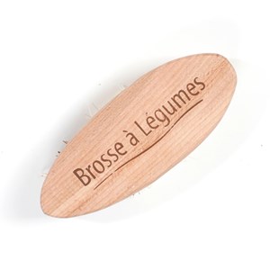 Brosse à légumes en bois