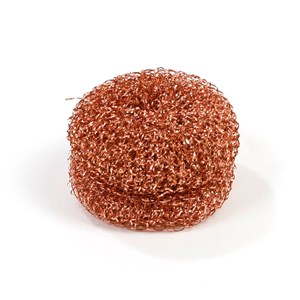 Paille de fer en cuivre