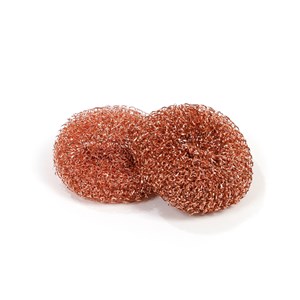 Paille de fer en cuivre