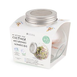 Kit germoir et graines bio à cultiver