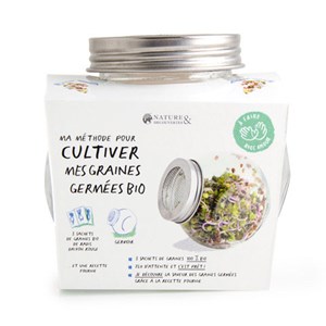 Kit germoir et graines bio à cultiver