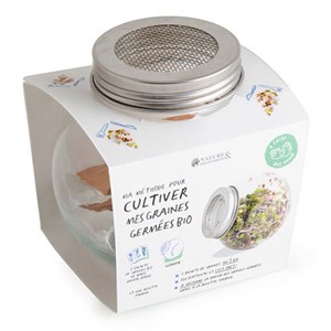 Kit germoir et graines bio à cultiver