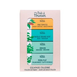 Coffret 4 plantes Escapade italienne