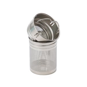 Bouteille verre double paroi avec filtre