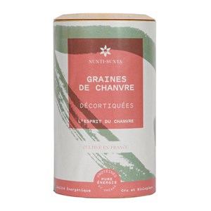 Graines de chanvre bio décortiquées