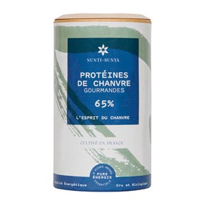 Protéines de chanvre bio en poudre