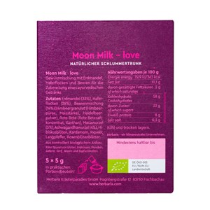 Boisson Moon Milk Love bio
