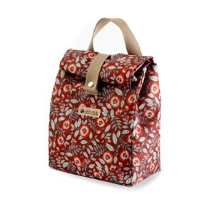 Sac à déjeuner étanche rouge