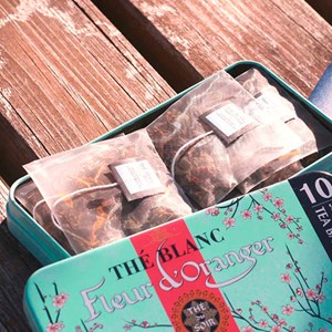 Thé blanc bio nomade fleur d'oranger