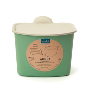 Bac à Compost De Cuisine 21 Litres - Avec Poignée, Système De Fermentation Et Aération, Vert, Pour Déchets Alimentaires
