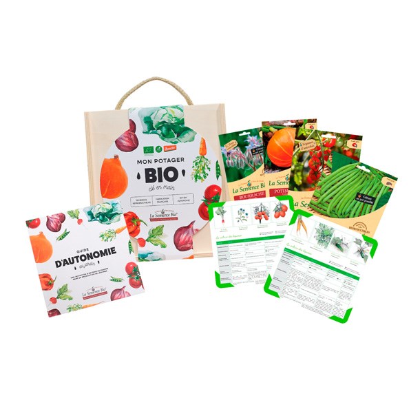 Nature & Découvertes - Coffret mon potager bio clé en main
