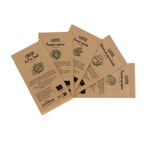 5 sachets graines de laitues bio
