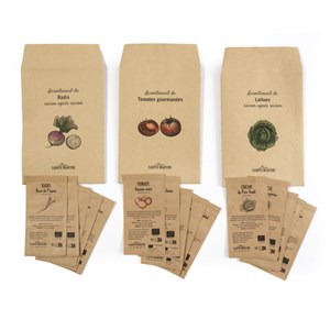 5 sachets graines de laitues bio