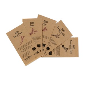 5 sachets graines de radis bio