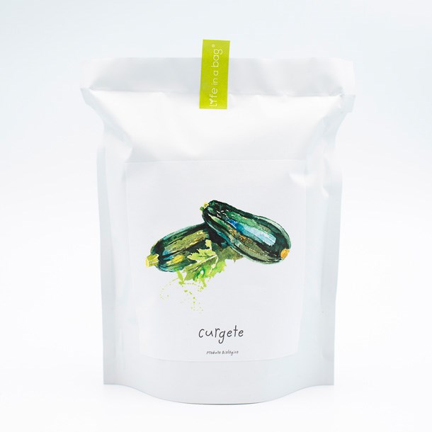 Life in a bag - Sac de culture courgettes bio