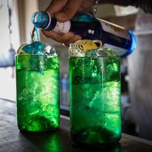 Set 6 verres recyclés