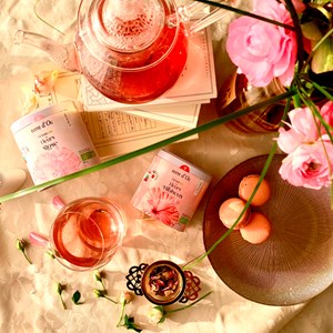 Thé Rose et Fleurs d'hibiscus