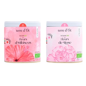 Thé Rose et Fleurs d'hibiscus