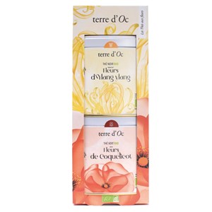 Duo thés coquelicot ylang ylang