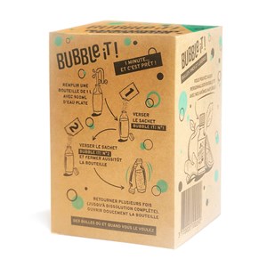 Coffret eau pétillante maison BUBBLe iT