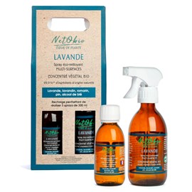 Coffret spray éco-nettoyant lavande