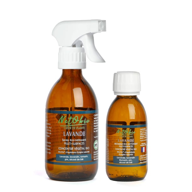 Spray savon noir à l'huile essentielle de Lavandin - Produits d