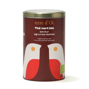 Thé vert agrumes épices bio