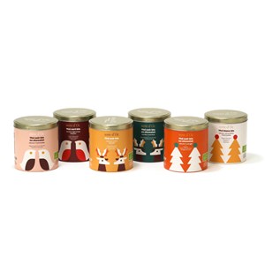 Coffret 6 thés de Noël bio
