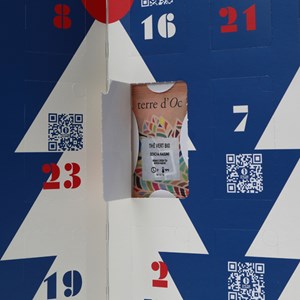 Calendrier de l'Avent thés bio