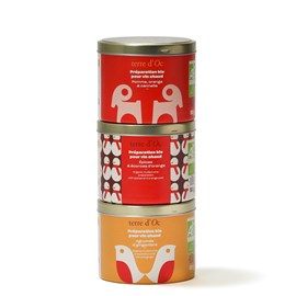 3 préparations bio pour vin chaud