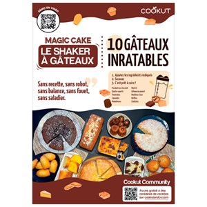 Kit fabrication gâteaux Magic Shaker