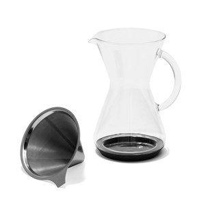 Cafetière en verre Gocciolare