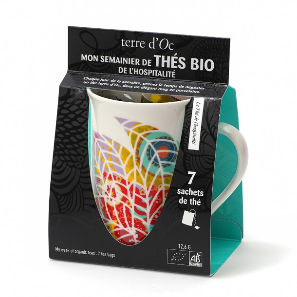 Nature & Découvertes - Semainier thés bio de l'hospitalité