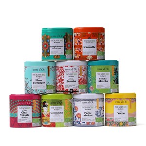 Coffret 9 thés bio d'Asie