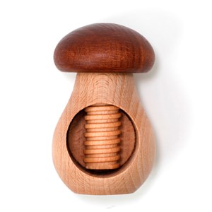 Casse-noix champignon en bois