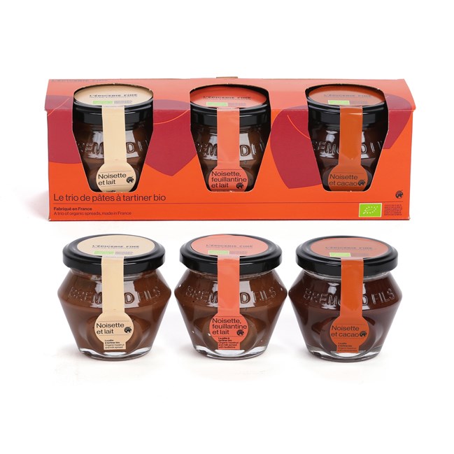 Nature & Découvertes - Trio pâtes à tartiner bio
