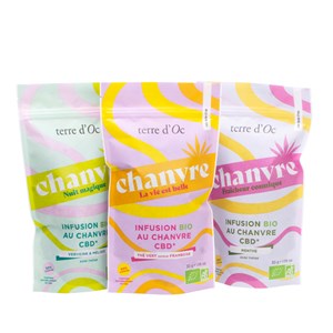 Infusion bio chanvre CBD Nuit magique