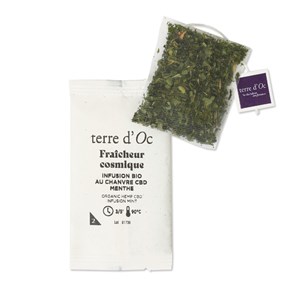 Coffret 4 infusions bio chanvre CBD