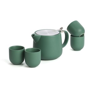 Coffret 4 tasses Uno vertes