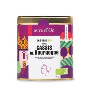 Thé vert bio cassis de Bourgogne