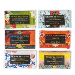 Coffret 42 infusettes thés hospitalité