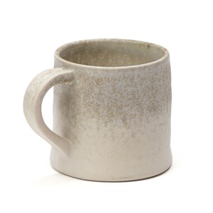 Mug en grès beige
