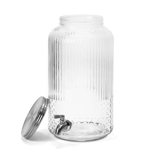 Fontaine à boisson en verre