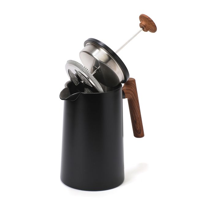 PISA Cafetière à Piston 8 Tasses La Cafetière Kitchen Craft Blanc Crème