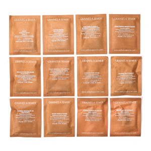 Coffret de graines 12 légumes insolites